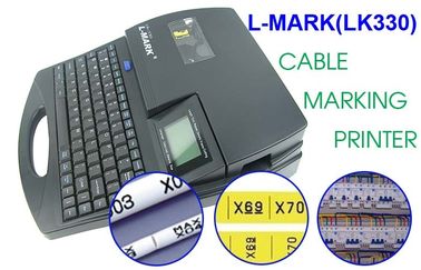 300dpi Black Cable Marking Printer , automatic full - cutting heat shrink tube printer