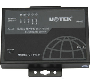 UT-6616 Serial Device Servers , RJ45 / 16 Ports / DC 5V / 1A