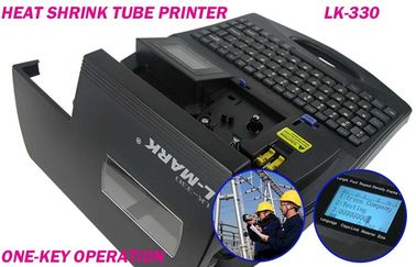 high speed adhesives Cable Marking Printer , industrial wire label machine